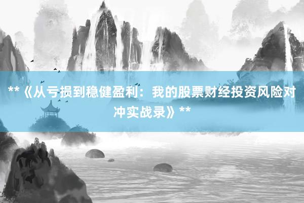 **《从亏损到稳健盈利：我的股票财经投资风险对冲实战录》**