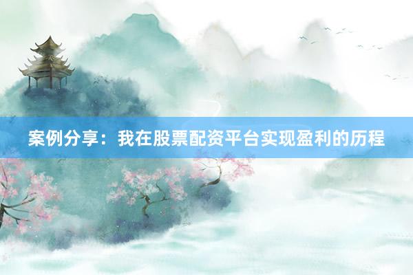 案例分享：我在股票配资平台实现盈利的历程